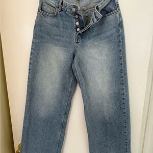 H&M Blue High Rise Women's Jeans